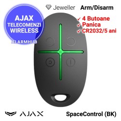 AJAX SpaceControl (BK) - telecomanda 4 butoane, neagra