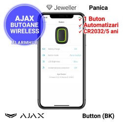 AJAX Button (BK) - buton panica wireless, automatizari, programare din aplicatie mobila