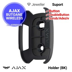AJAX Holder (BK) - suport buton panica Button/DoubleButton, fixare cu adeziv sau surub