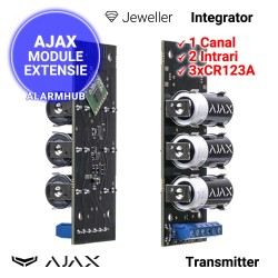 AJAX Transmitter - modul emitator-receptor, baterii CR123A