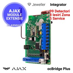 AJAX ocBridge Plus - receptor pentru 99 detectori si telecomenzi