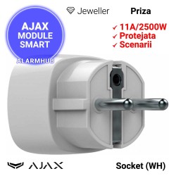 AJAX Socket (WH) - priza inteligenta, suporta scenarii