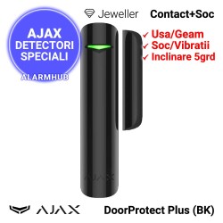 Detector multiplu AJAX DoorProtect Plus (BK) - magnet mic