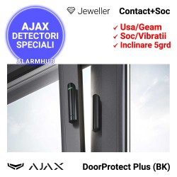 Detector multiplu AJAX DoorProtect Plus (BK) - exemplu instalare