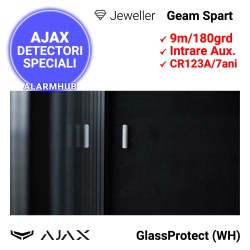 AJAX GlassProtect (WH) - exemplu de instalare