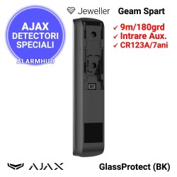 Detector geam spart AJAX GlassProtect (BK) - smart bracket