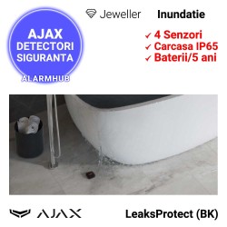 Detector inundatie AJAX LeaksProtect (BK) - exemplu utilizare