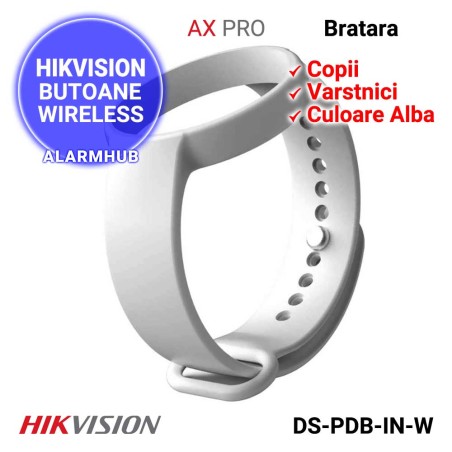 HIKVISION DS-PDB-IN-Wristband - bratara pentru buton panica portabil