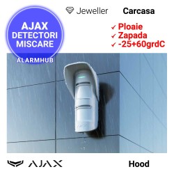 Carcasa detector AJAX Hood - exemplu instalare