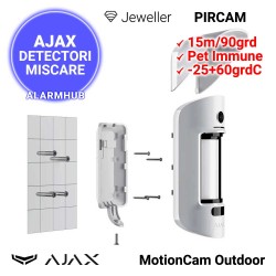 Detector AJAX MotionCam Outdoor - suport SmartBracket inclus