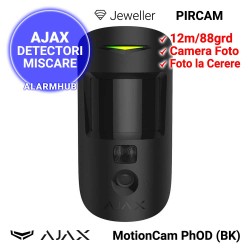 Detector cu camera AJAX MotionCam PhOD (BK) - imagini la cerere