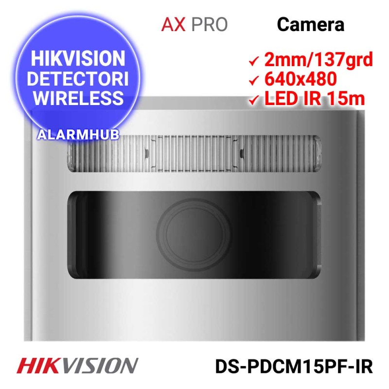 Camera detector exterior HIKVISION DS-PDCM15PF-IR