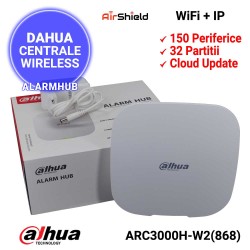 DAHUA AlarmHub ARC-3000H-W2  - pachet livrare: centrala si alimentator