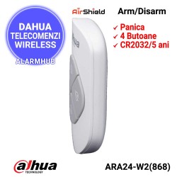 Telecomanda DAHUA ARA24-W2(868) - grosime 15mm, greutate 20g