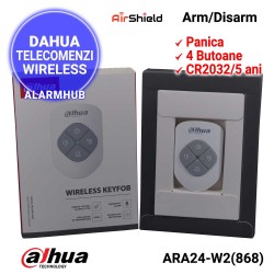 Telecomanda DAHUA ARA24-W2(868) - durata utilizare baterie 5 ani
