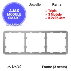 Rama tripla AJAX Frame (3 seats) - pentru 3 intrerupatoare