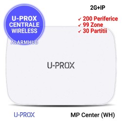 Centrala alarma wireless U-PROX  MP Center (WH) - maxim 200 dispozitive wireless