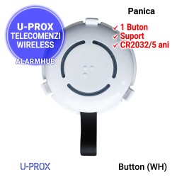 Buton panica U-PROX Button (WH) - distanta actionare maxim 300m