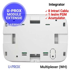 Integrator detectori cablati U-PROX Multiplexer (WH) - 2 iesiri programabile