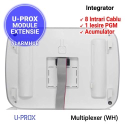 Integrator detectori cablati U-PROX Multiplexer (WH) - acumulator pentru 10 ore