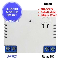 U-PROX Relay DC - modul automatizare cu iesire pe releu, bistabil sau impuls