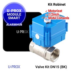 Kit Electrovalva 1/2inch U-PROX Valve Kit DN15 (BK), modul negru