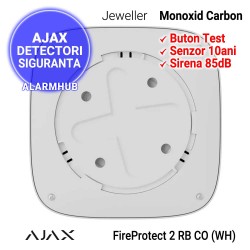 AJAX FireProtect 2 RB CO (WH) - baterii pentru 7 ani