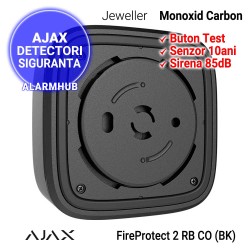 AJAX FireProtect 2 RB CO (BK) - senzor garantat pentru 10 ani