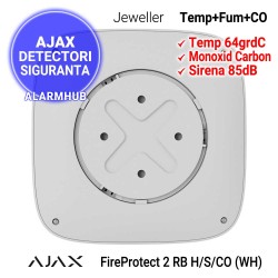 AJAX FireProtect 2 RB H/S/CO (WH) - suport smart inclus