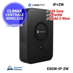 Centrala alarma CLIMAX Vesta ESGW-IP-ZW - modul Z-Wave incorporat pentru automatizari casa