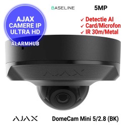 AJAX DomeCam Mini 5/2.8 - camera IP 5MP, lentila 2.8mm, neagra
