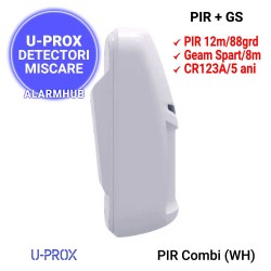 U-PROX PIR Combi - detector pir volumetric 12m/88grd