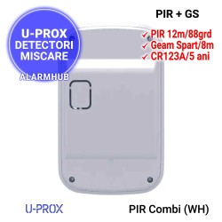 U-PROX PIR Combi - suport de perete/colt inclus