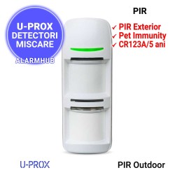 Detector PIR wireless U-PROX PIR Outdoor - inaltime instalare 0.9-1.1m
