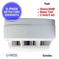 Detector fum wireless U-PROX Smoke - camera optica