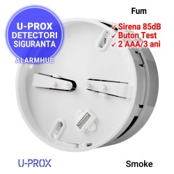 Detector fum wireless U-PROX Smoke - soclu fixare