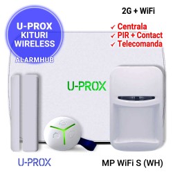 Kit alarma wireless U-PROX MP WiFi S, comunicatie 2G + WiFi