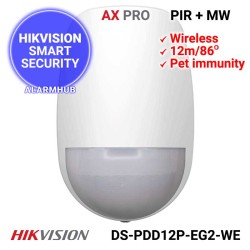HIKVISION DS-PDD12P-EG2-WE - detector dubla tehnologie PIR + microunde