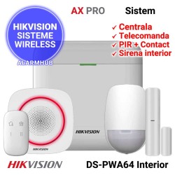Sistem alarma wireless HIKVISION DS-PWA64 Interior
