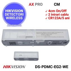 Contact magnetic wireless HIKVISION DS-PDMC-EG2-WE - intrare suplimentara pentru CM cablat