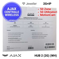 AJAX HUB 2 (2G) (WH) - cutie ambalare