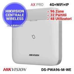 HIKVISION AX PRO DS-PWA96-M-WE - comunicatie 3G/4G, WiFi si Ethernet