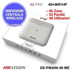 HIKVISION AX PRO DS-PWA96-M-WE - acumulator preinstalat 4.5Ah, backup pentru 12 ore