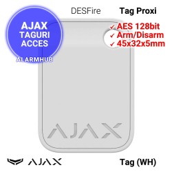 AJAX Tag (WH) - tag de proximitate, chip MIFARE, culoare alba