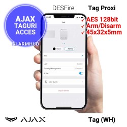 AJAX Tag (WH) - tag de proximitate, configurare din aplicatie