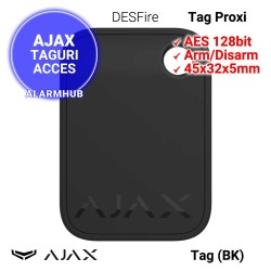 AJAX Tag (BK) - tag de proximitate, chip MIFARE, culoare neagra